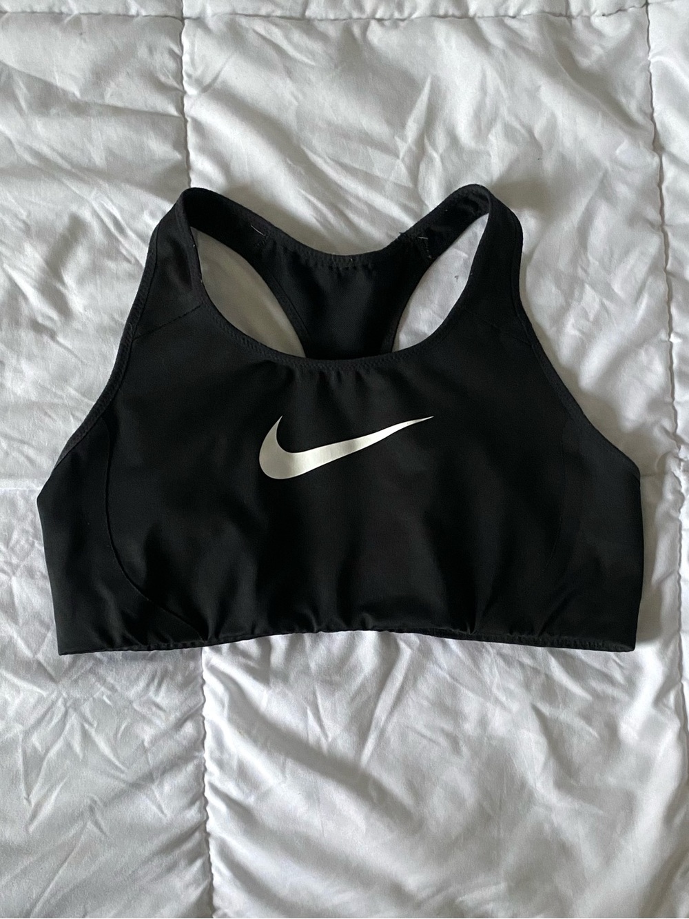 Nike Black Sports Bra with Racerback Support